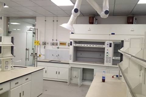 上海環保監測實驗室設計施工案例